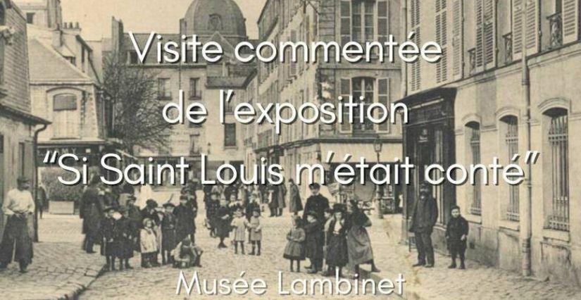 Visite en famille : le quartier Saint-Louis au Musée Lambinet à Versailles (78)