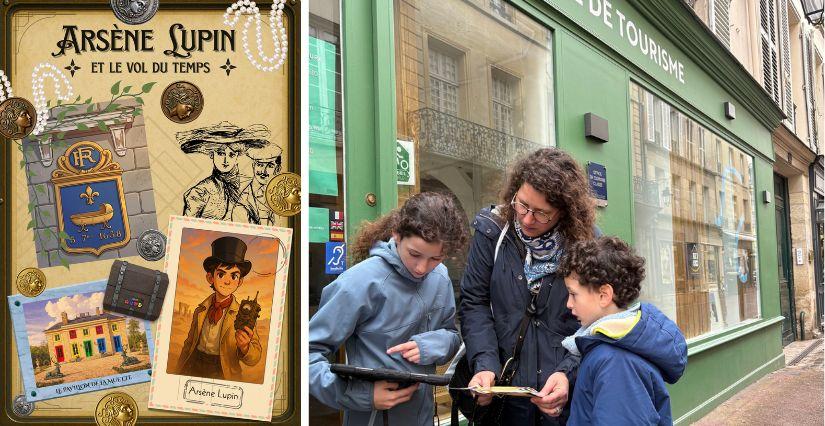 Escape game et jeu de piste Arsène Lupin à Saint-Germain-en-Laye (78)