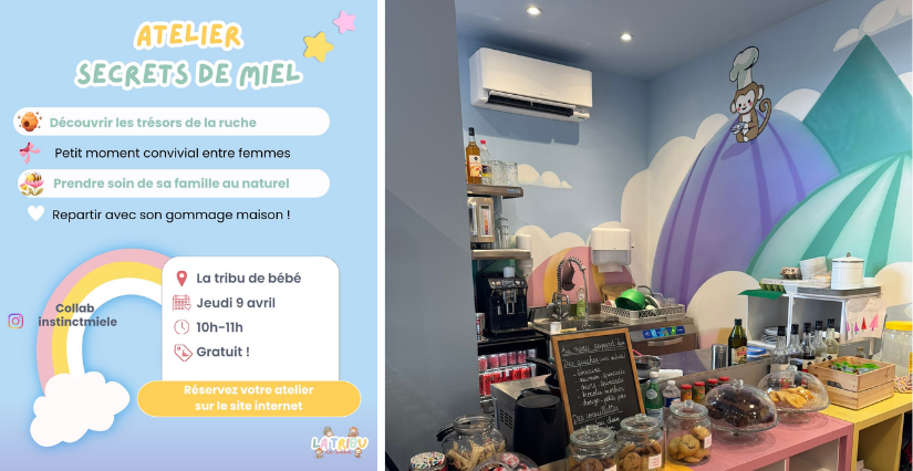 [GRATUIT] Atelier bien-être et miel à La Tribu de Bébé à Méré (78)
