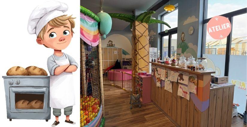 Atelier pain pour les enfants à la Tribu de Bébé (78)