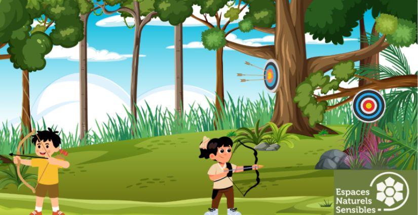 Fun Archery en Forêt départementale des Terriers (78)