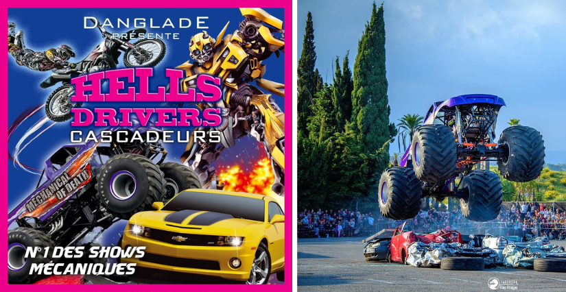 Monster Trucks et cascades : le Danglade Show à l'Hippodrome d'Enghien-Soisy (95)
