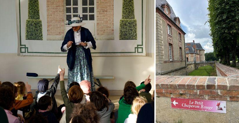 La conteuse du château de Breteuil (78) : des histoires pour toute la famille