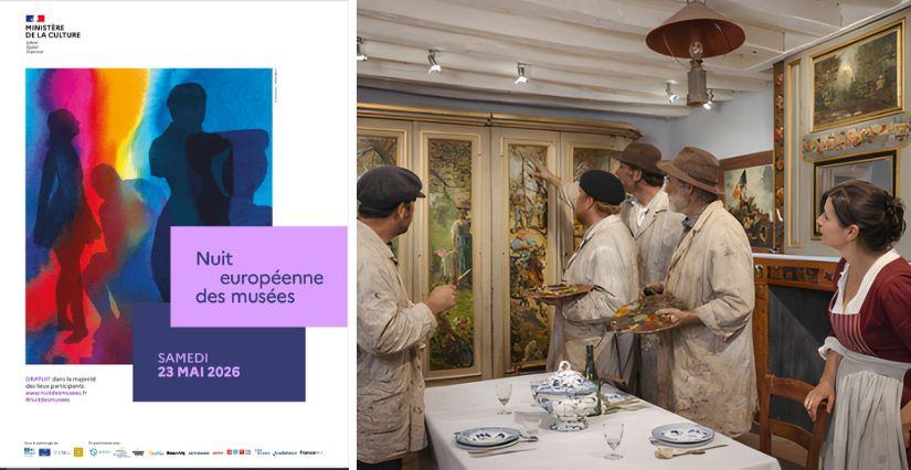 Nuit des Musées, visite et spectacle au Musée des peintres de Barbizon (77)