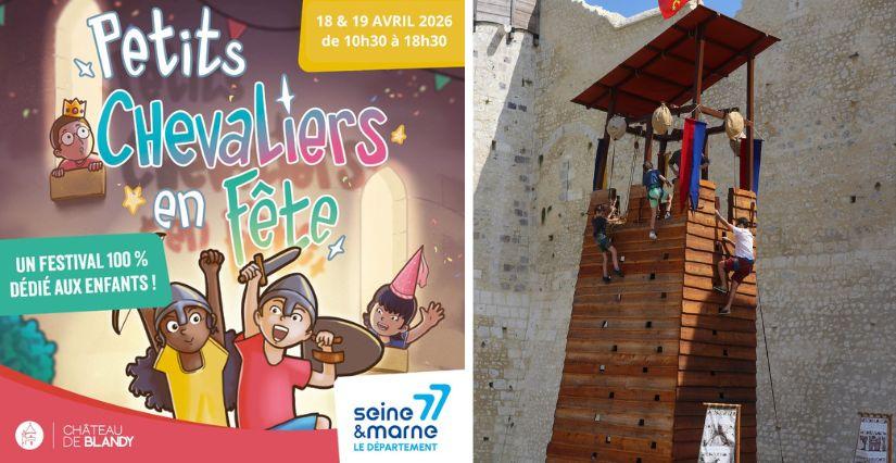 Petits chevaliers en fête : le festival pour les enfants à Blandy (77)
