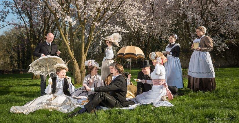 Reconstitution historique en famille dans les Yvelines : "Breteuil 1900" (78)