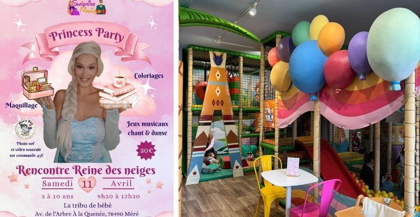 Rencontre magique avec la Reine des Neiges à Méré (78)