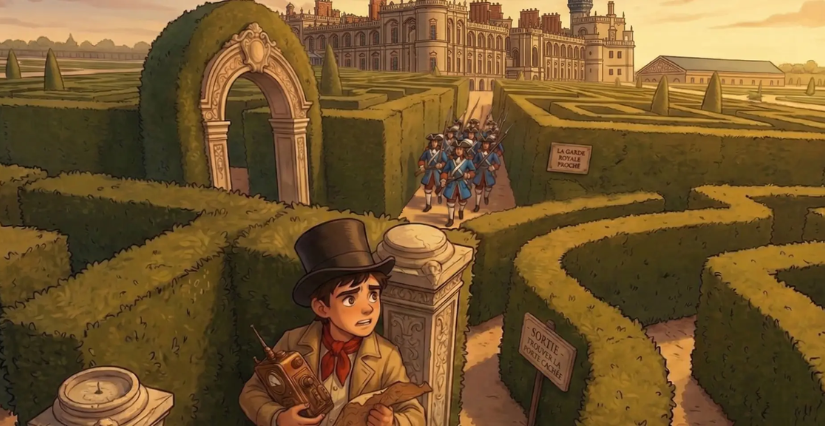 Escape Game "Arsène Lupin : Le vol du temps", jeu immersif en famille à Saint-Germain-en-Laye (78)
