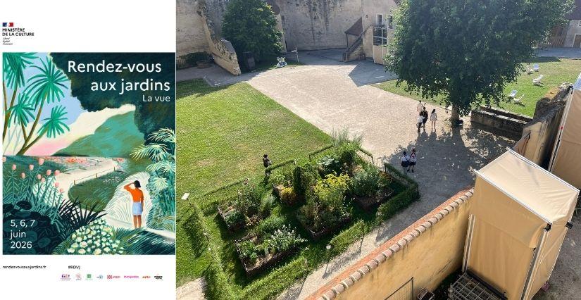 Rendez-vous aux Jardins au château de Blandy 77