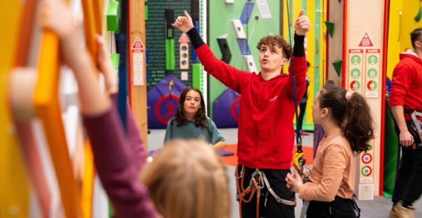 Cours d'escalade à la Hapik Academy en Île-de-France (6-12 ans)