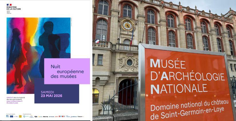 Nuit européenne des Musées au MAN, l'archéologie en famille à Saint-Germain-en-Laye (78)