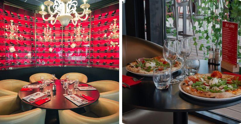 restaurant italien à Orgeval : photo de plats et décos des Enfants Terribles
