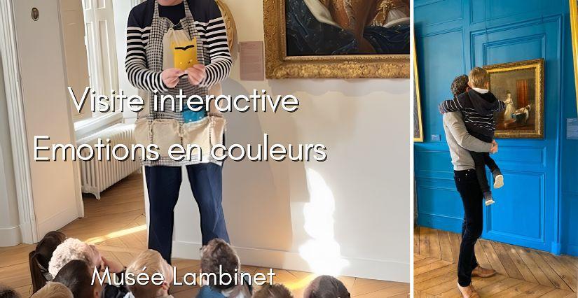 Jeunes enfants au Musée Lambinet de Versailles dans les Yvelines