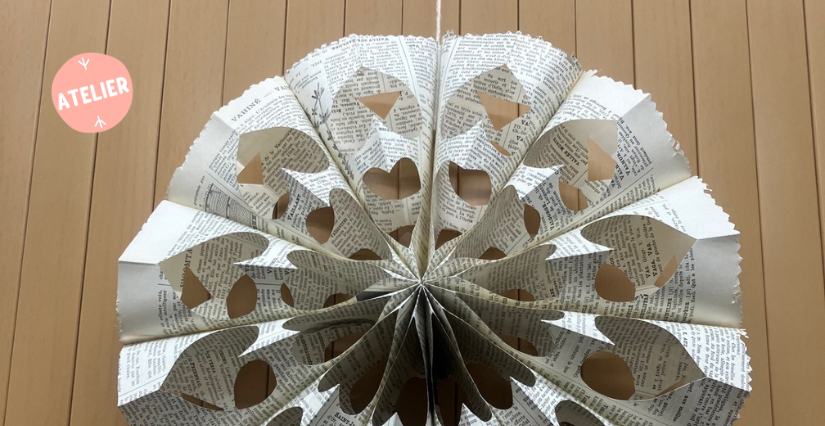 Atelier de kirigami suspendu au Musée-jardin Bourdelle (77)