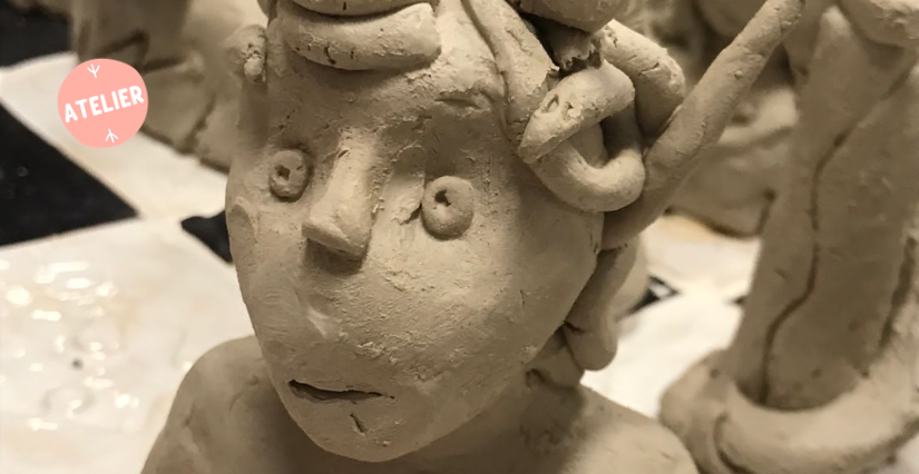 Atelier modelage terre en famille au Musée-jardin Bourdelle (77)