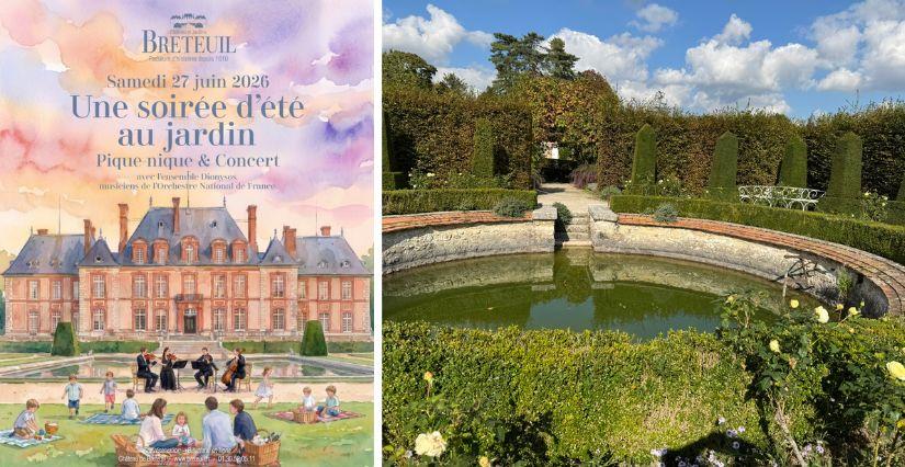 Château de Breteuil : pique-nique et concert en plein air (78)