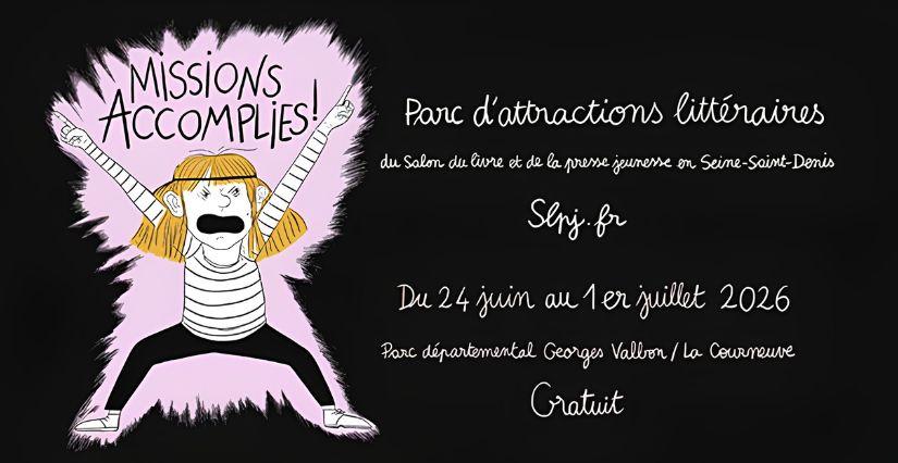Parc d'attractions littéraires au Parc départemental Georges-Valbon à La Courneuve (93)