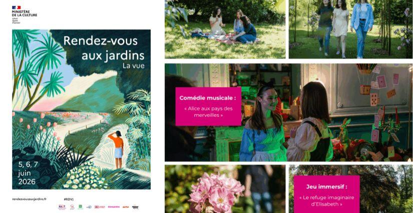 Rendez-vous aux jardins au Domaine Départemental de Madame Elisabeth à Versailles (78)