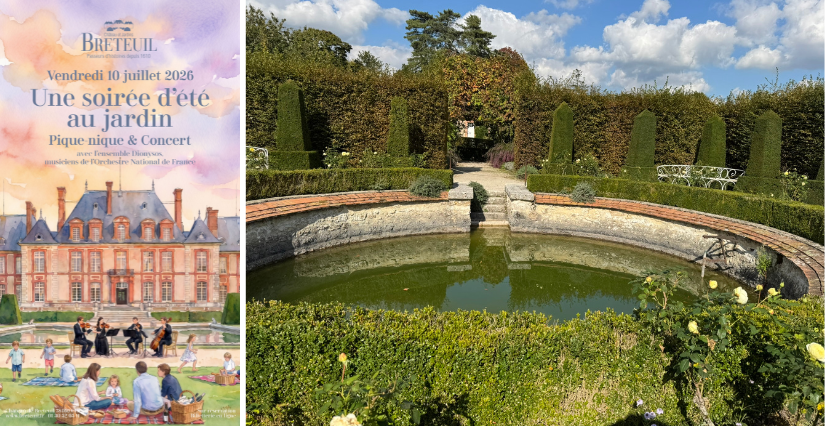 Château de Breteuil : pique-nique et concert en plein air (78)