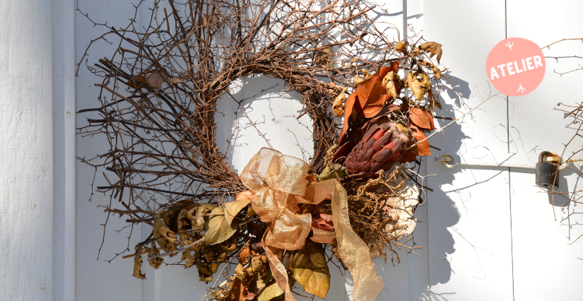 Atelier couronne d'automne en famille au Musée-jardin Bourdelle (77)
