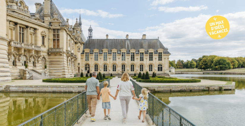 Vacances d'été en famille au château de Chantilly : le programme des activités 2026