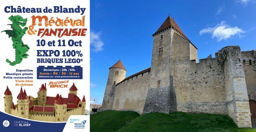 Exposition LEGO® enfants au château de Blandy (77)