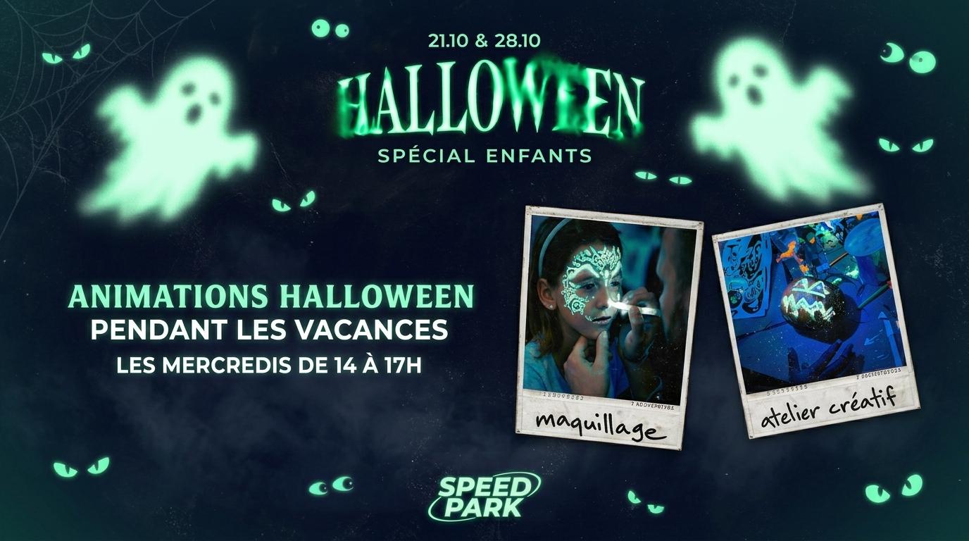 Animations d'Halloween dans vos complexes SpeedPark en Île-de-France et dans l'Oise