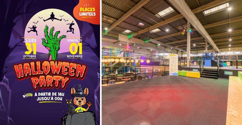 Soirée spéciale Halloween au Trampoline Park de Palaiseau (91)
