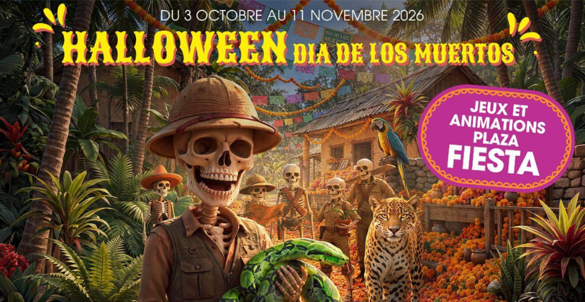 "El Día de los Muertos" pour vivre Halloween en famille à Parrot World (77)