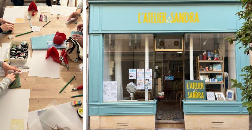 L'Atelier de Sandra : ateliers créatifs à l'année et stages vacances pour les enfants à Versailles (78) L'Atelier de Sandra : ateliers créatifs à l'année et stages vacances pour les enfants à Versailles (78)