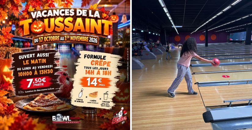Vacances de la Toussaint à Bowlcenter Orgeval en famille (78)