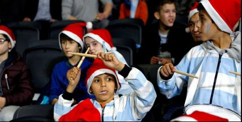 Tribune family : un espace famille pour supporter le Racing 92 à Paris La Défense Arena (92)