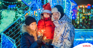 Où voir des illuminations de Noël avec les enfants en Ile-de-France ?
