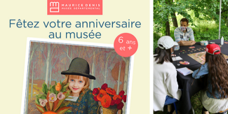 Anniversaire pour les enfants au Musée Départemental Maurice Denis