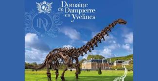 Jurassique au Château de Dampierre : un dinosaure débarque dans les Yvelines !