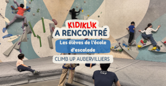 Ecole d'escalade à Climb Up Aubervilliers : testé et approuvé par Kidiklik ! En immersion dans un cours d'escalade chez Climb Up Aubervilliers