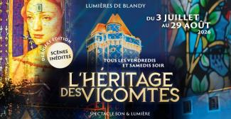 Les Lumières de Blandy : un spectacle sons et lumières à voir en Ile-de-France cet été Les Lumières de Blandy : un spectacle sons et lumières à voir en Ile-de-France cet été