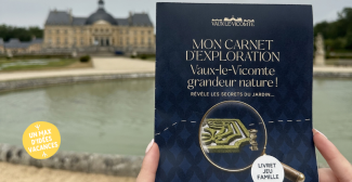 Carnet d'exploration pour les vacances de la Toussaint à Vaux-le-Vicomte